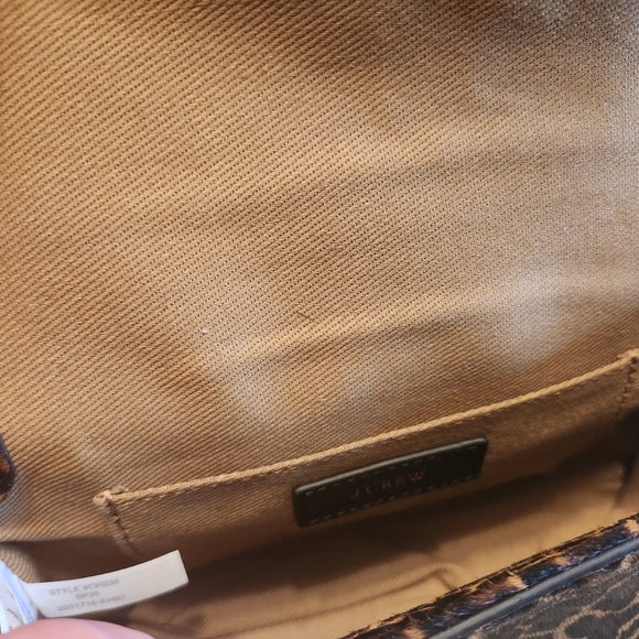 J. Crew Leopard Print Women's Bag - Picture 9 of 11